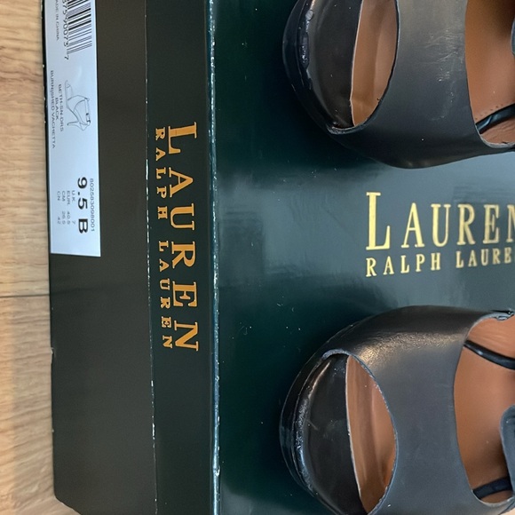 Ralph Lauren full leather high heel sandals - Picture 3 of 8